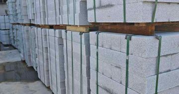 扬州芝麻白路牙石，路侧石