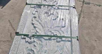 扬州芝麻白别墅外墙雕刻版