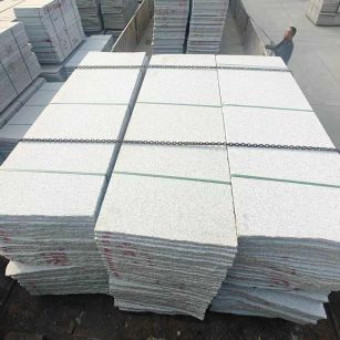 扬州芝麻白毛板，石材毛板