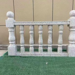 扬州芝麻白阳台栏杆 花岗岩栏杆