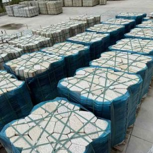 扬州黄金麻冰裂纹 碎拼