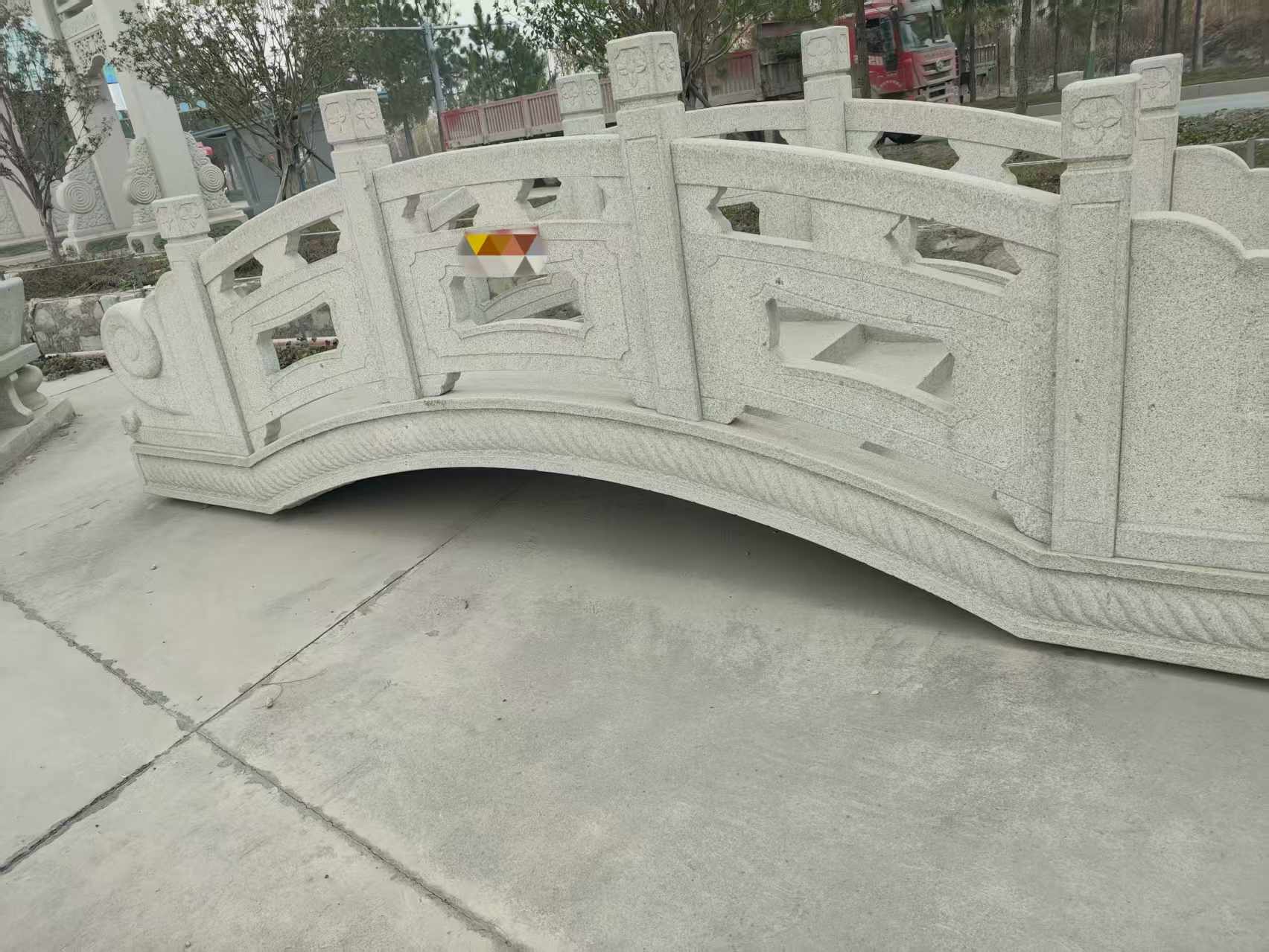 扬州芝麻白拱桥，石桥